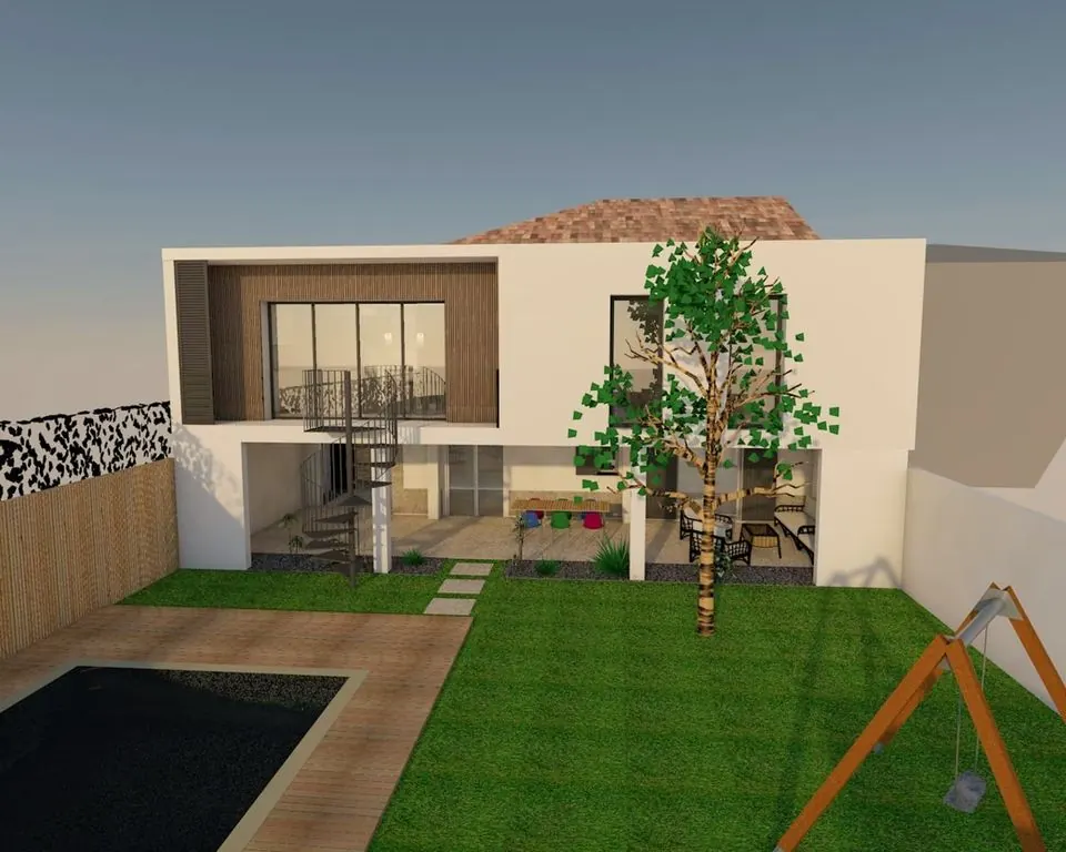 Image de synthèse du projet d'extension