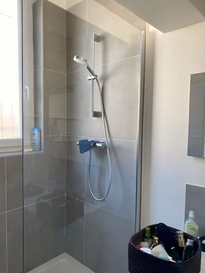 Douche à l'italienne