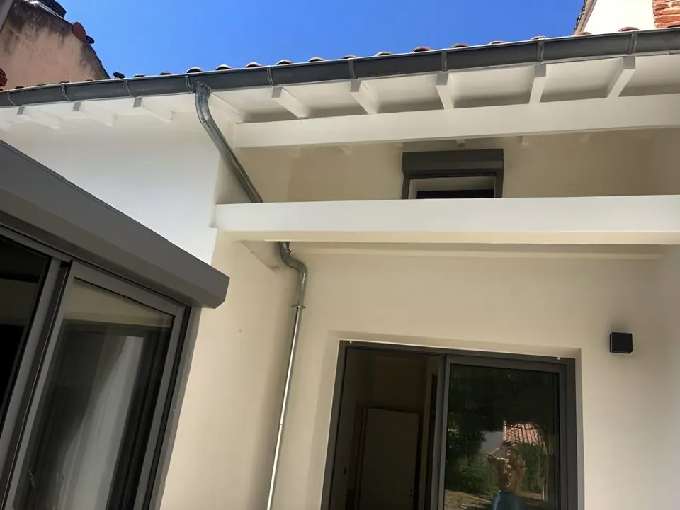 Extension et auvent